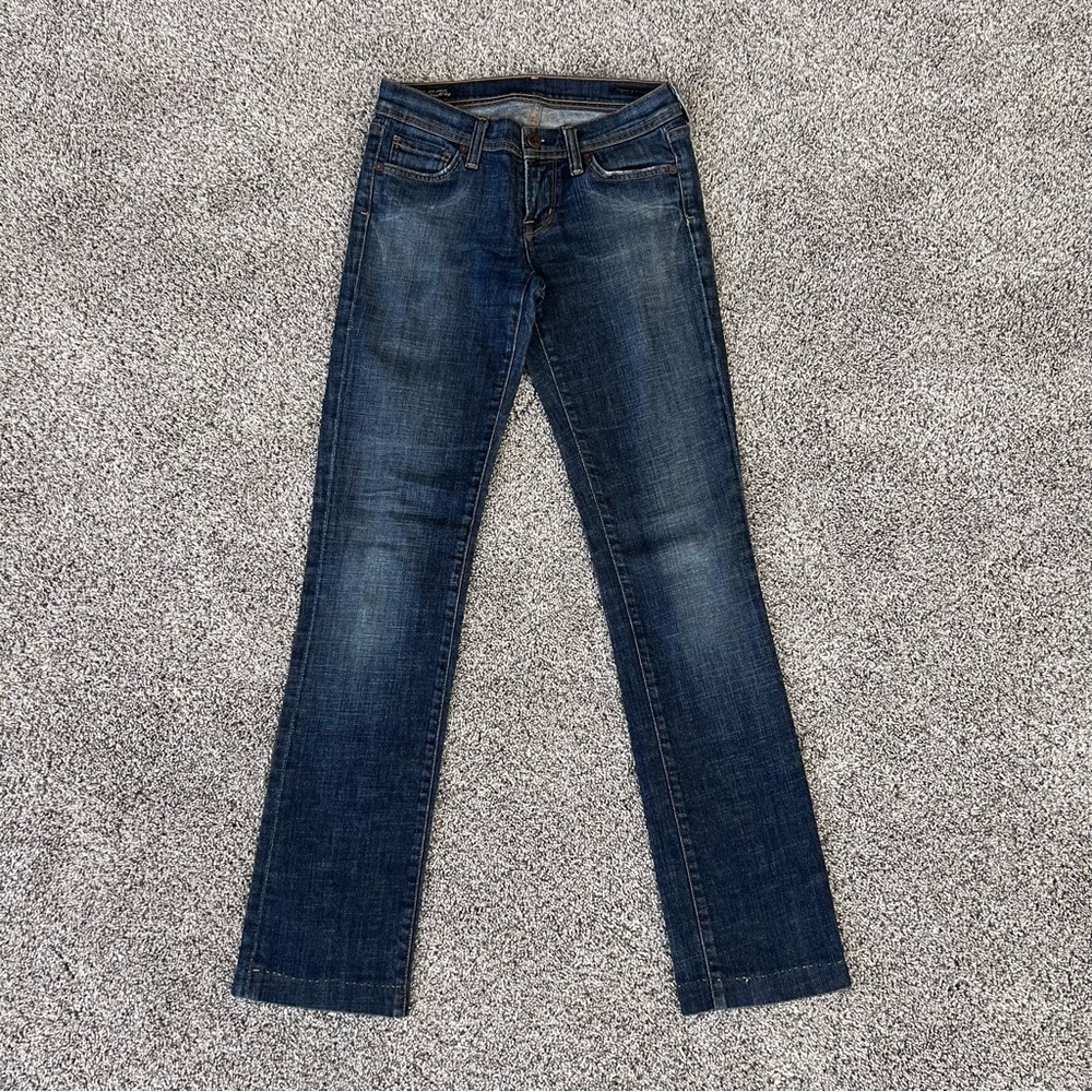 Citizens Of Humanity Ava Stretch Low Waist Straight Leg Jeans Womens Size 25
